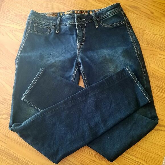 ROCK REVIVAL Lexi Super Skinny Jeans  BACKYARD BBQ! - Picture 7 of 16